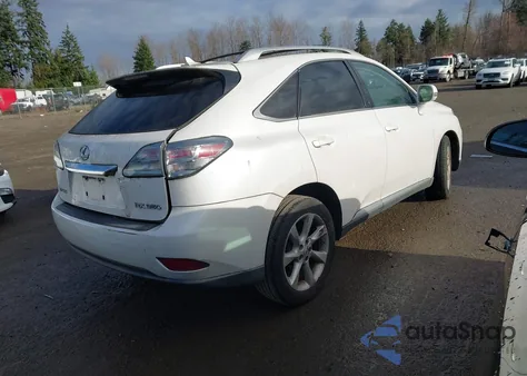 2010 Lexus Rx 350 from USA, damaged, VIN 2T2ZK1BA7AC017166